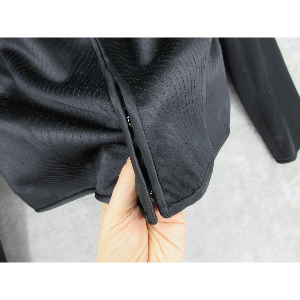 Worth New York Blazer Set Womens Size 10 Silk Jacket Corset Top Office Career - Picture 7 of 15